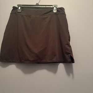 *3/$15 Tranquility by Colorado Clothing Women's Skort Size L Black Short